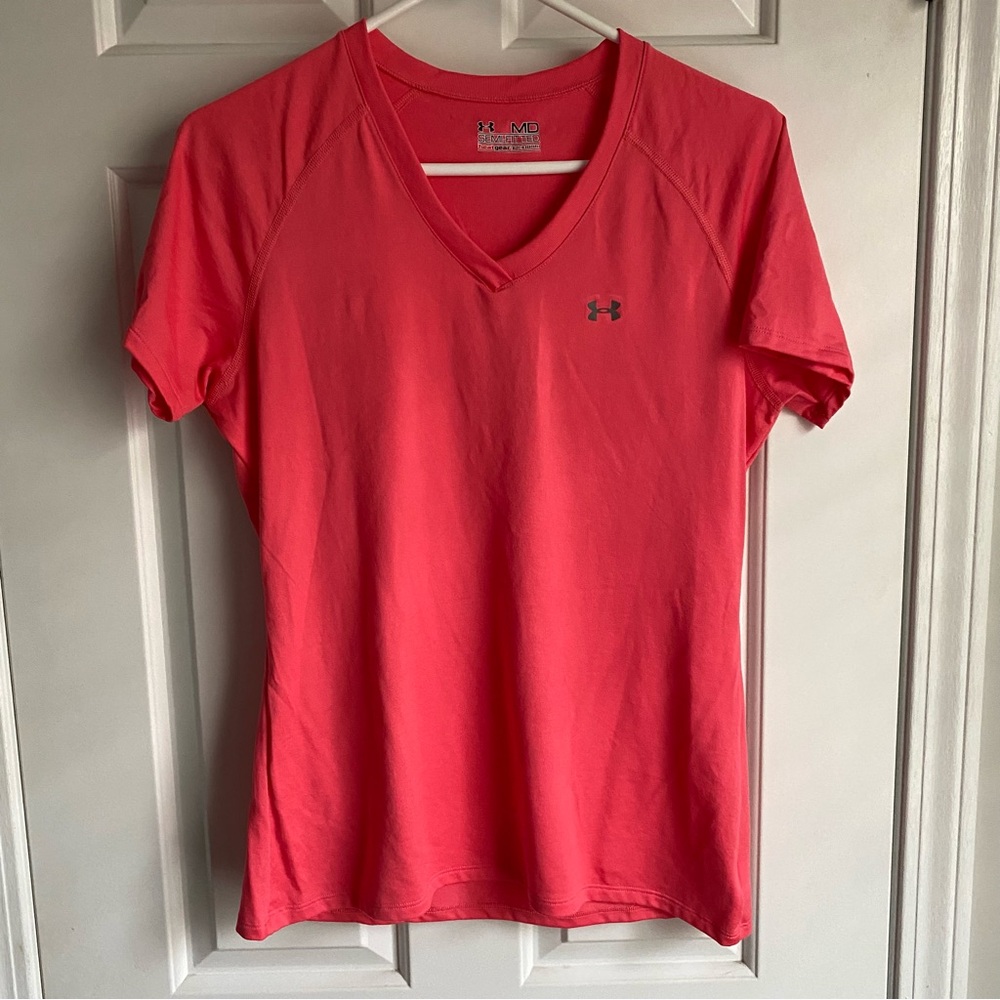 Under Armor Wounded Warrior Project Pink Shirt M